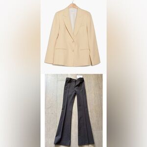 TWP Blazer & Frame Pants SUIT  (NWT $1,198) Husband Blazer Sz XS / Sz 0
